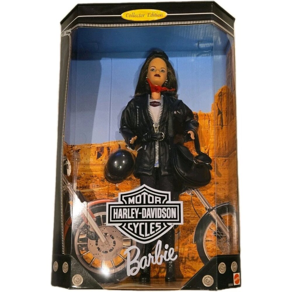 *RARE* 1998 Mattel Harley Davidson Barbie #3 Collector Edition #22256 Mint NRFB